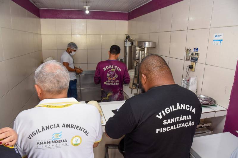 Prefeitura de Ananindeua segue intensificando ações educativas e fiscalizatórias para garantir mais segurança alimentar em todos os bairros do município.