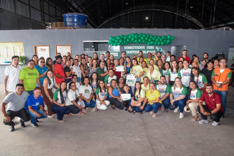 Participantes do projeto "Conectados com aSustentabilidade.
