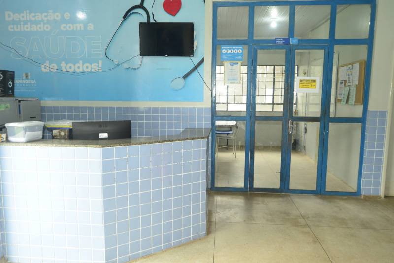 Espaço da UBS Águas Lindas passará por modernização completa.