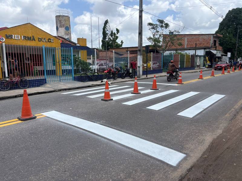 Revitalização da sinalização.
