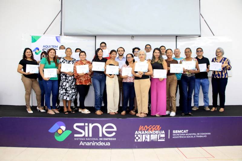Qualificação profissional abre portas para o mercado de trabalho em Ananindeua