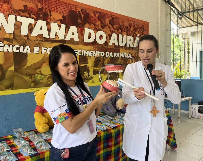 Ação no CRAS Santana do Aurá beneficia crianças e adolescentes de Ananindeua