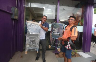 Galeria: Entrega de tanque de Branqueamento na Casa do Açaí