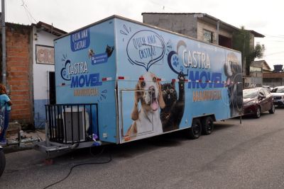 Galeria: Castramóvel na passagem Iracema, no centro comunitário Cresce Una