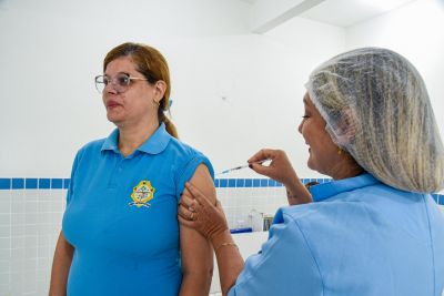 Galeria: Encerramento da campanha de vacinação na EMEF João Paulo Il na Cidade Nova