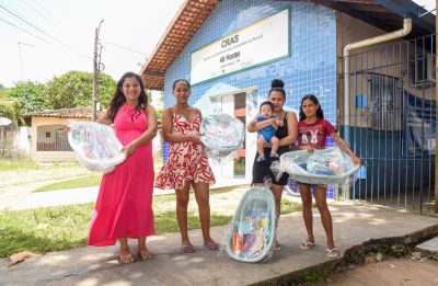 Entrega de kits enxoval garante dignidade às gestantes do CRAS 40 Horas
