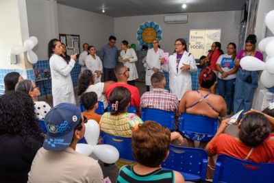 UBS Patrícia Sarmento promove palestra sobre saúde mental, hanseníase e prevenção da doença de Chagas
