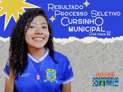 Prefeitura divulga o listão dos aprovados para o Cursinho Municipal Pré-Enem 2026