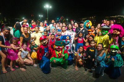 Cores, marchinhas e muita animação: Bloquinho Kids enche o Parque Vila Maguary de alegria