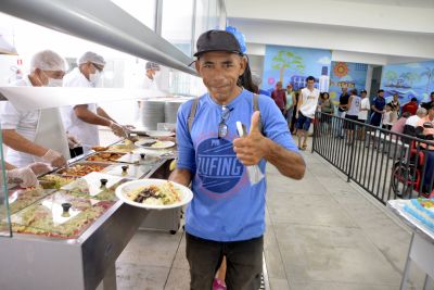 Restaurante Popular de Ananindeua celebra 1 ano de reinauguração com mais de 140 mil refeições servidas
