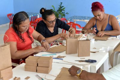 curso de embalagens abre novos caminhos de renda e dignidade no  CRAS Santana do Aurá