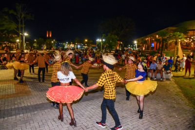 Alunos da Escola Maria Helena ganham destaque e levam tradição junina ao Parque Cultural Vila Maguary