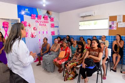 SESAU promove ação voltada ao Outubro Rosa na UBS José Araújo