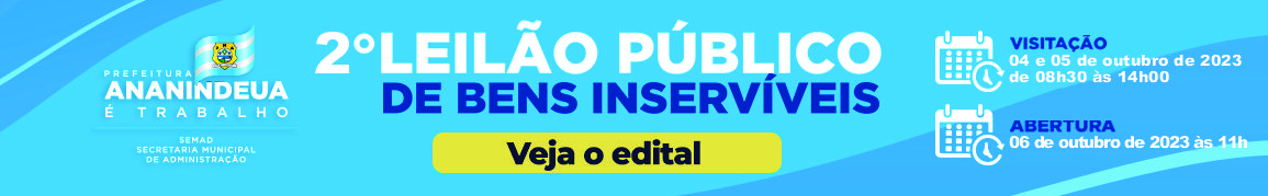 2º Leilão Inservíveis
