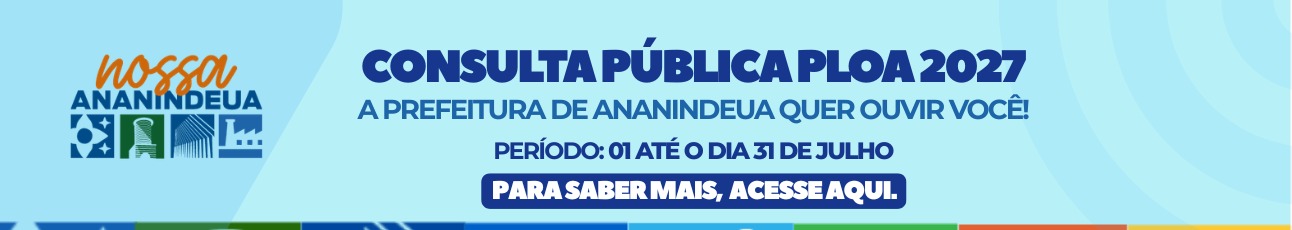 banner: CONSULTA PÚBLICA PLOA 2027